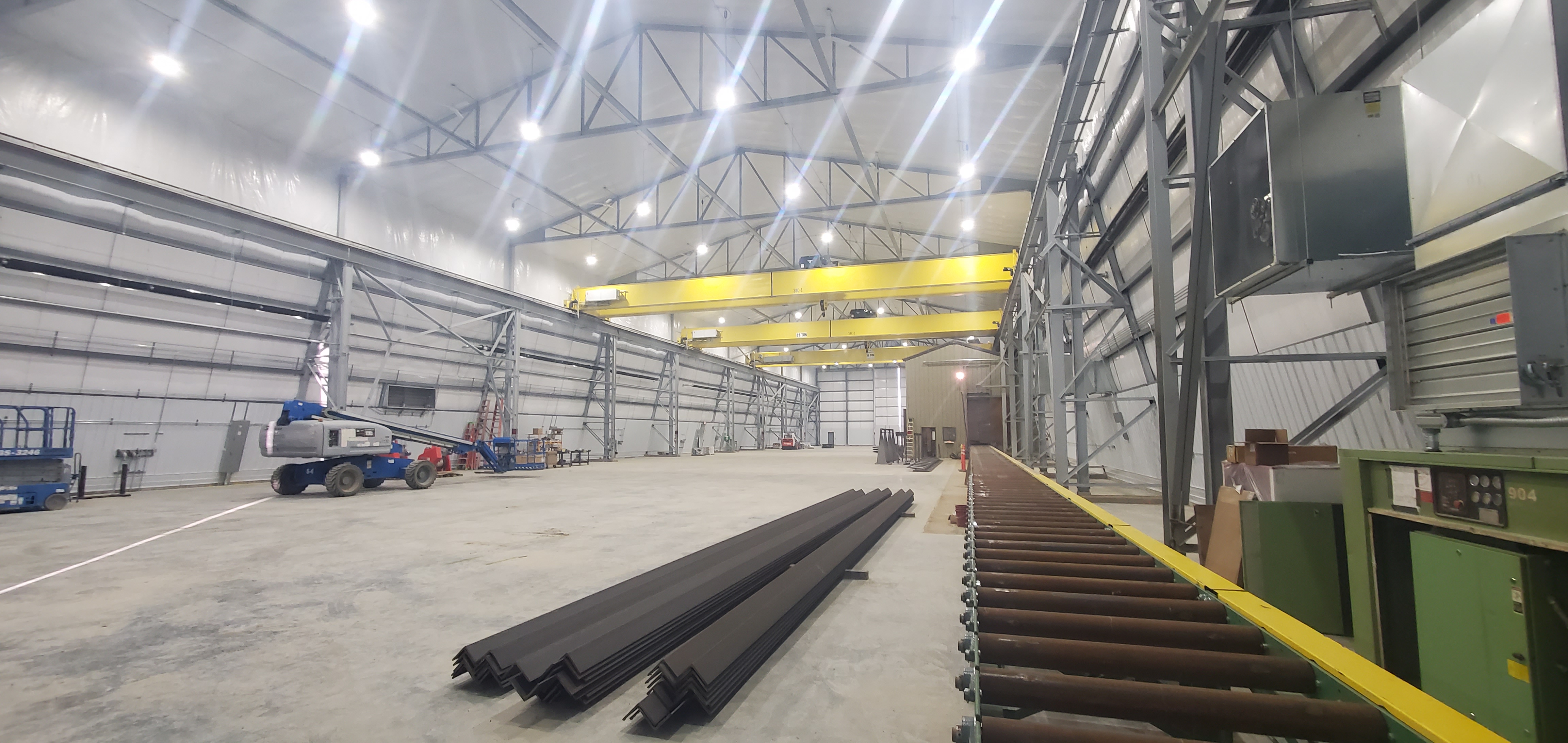 True North Steel commercial structural steel plant